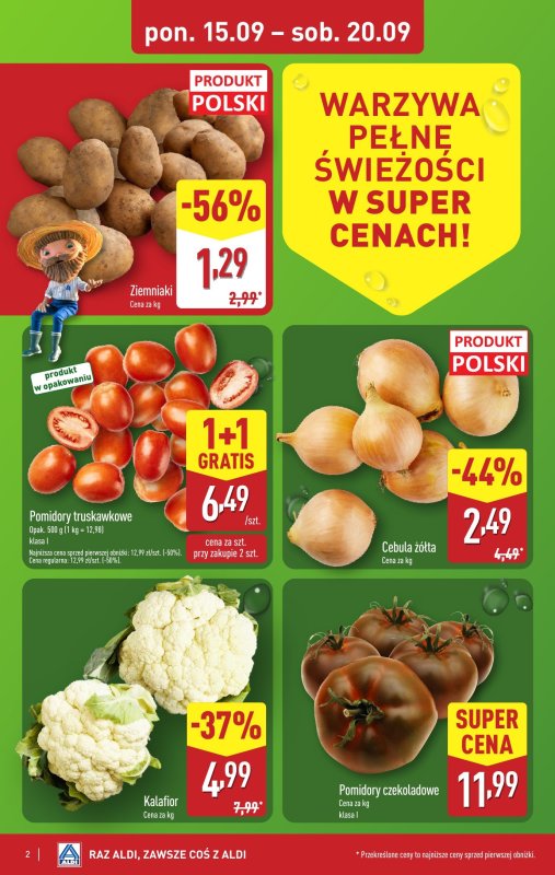 Aldi - gazetka promocyjna Pełny katalog! od poniedziałku 15.09 do soboty 20.09 - strona 2