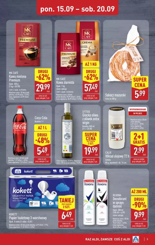 Aldi - gazetka promocyjna Weekend super cen w Aldi!   - strona 3