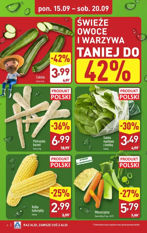 Aldi - gazetka promocyjna Weekend super cen w Aldi! od czwartku 18.09 do soboty 20.09 - strona 8