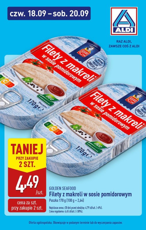 Aldi - gazetka promocyjna Weekend super cen w Aldi! od czwartku 18.09 do soboty 20.09 - strona 5