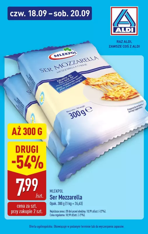 Aldi - gazetka promocyjna Weekend super cen w Aldi! od czwartku 18.09 do soboty 20.09 - strona 6