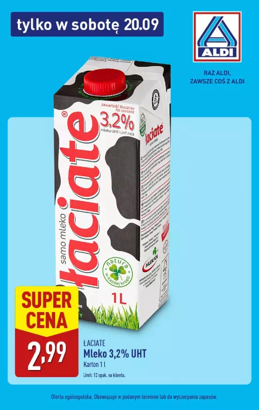 Aldi - gazetka promocyjna Tylko w sobotę!   - strona 3