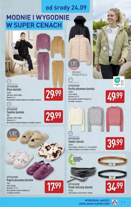 Aldi - gazetka promocyjna Aldi ma to coś! od poniedziałku 22.09 do soboty 27.09 - strona 9