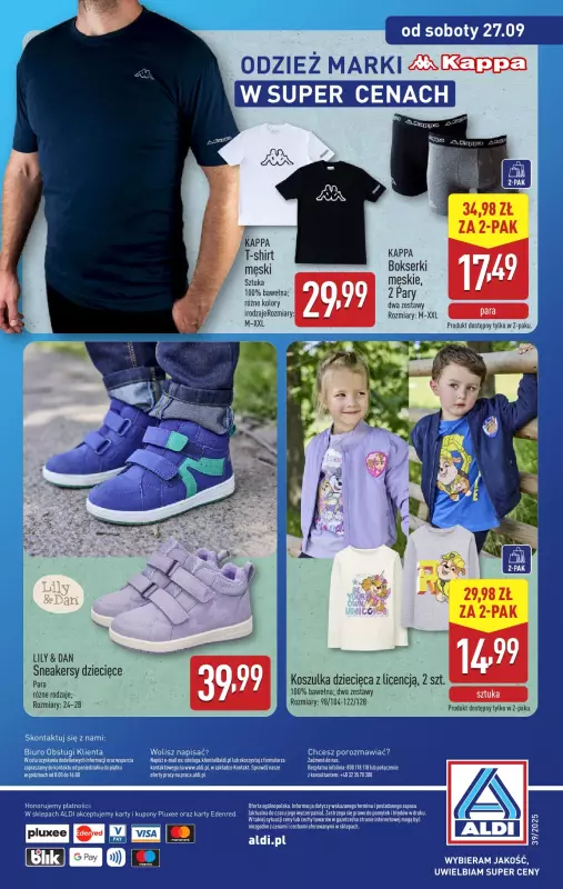 Aldi - gazetka promocyjna Aldi ma to coś! od poniedziałku 22.09 do soboty 27.09 - strona 15