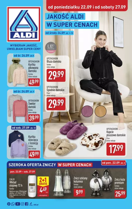 Aldi - gazetka promocyjna Aldi ma to coś!  