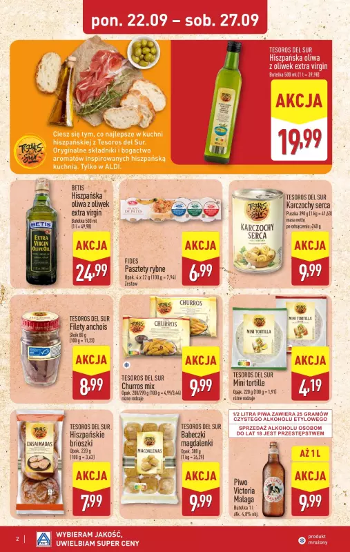 Aldi - gazetka promocyjna Smakowita podróż do Hiszpanii!   - strona 2