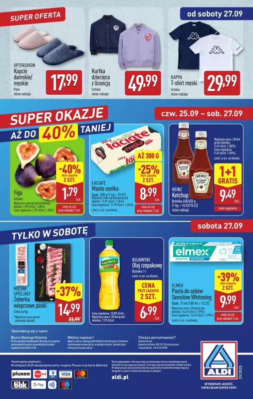 Aldi - gazetka promocyjna Pełny katalog! od poniedziałku 22.09 do soboty 27.09 - strona 39