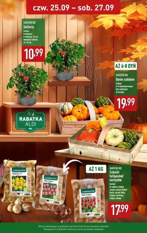 Aldi - gazetka promocyjna Kwiaty w super cenie! od czwartku 25.09 do soboty 27.09 - strona 2