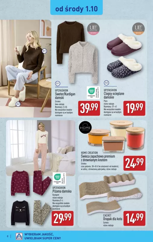 Aldi - gazetka promocyjna Aldi ma to coś! od poniedziałku 29.09 do soboty 04.10 - strona 8
