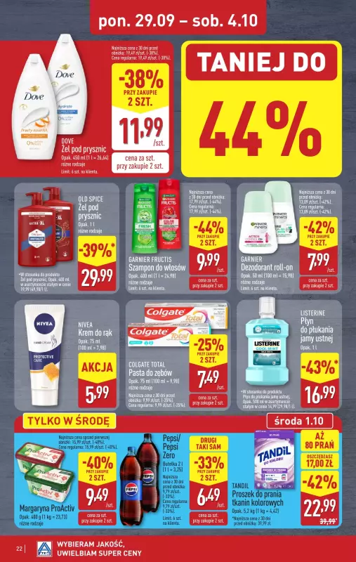 Aldi - gazetka promocyjna Pełny katalog! od niedzieli 28.09 do soboty 04.10 - strona 22
