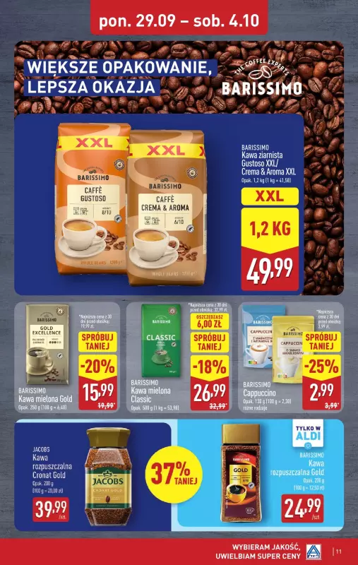 Aldi - gazetka promocyjna Pełny katalog! od niedzieli 28.09 do soboty 04.10 - strona 11