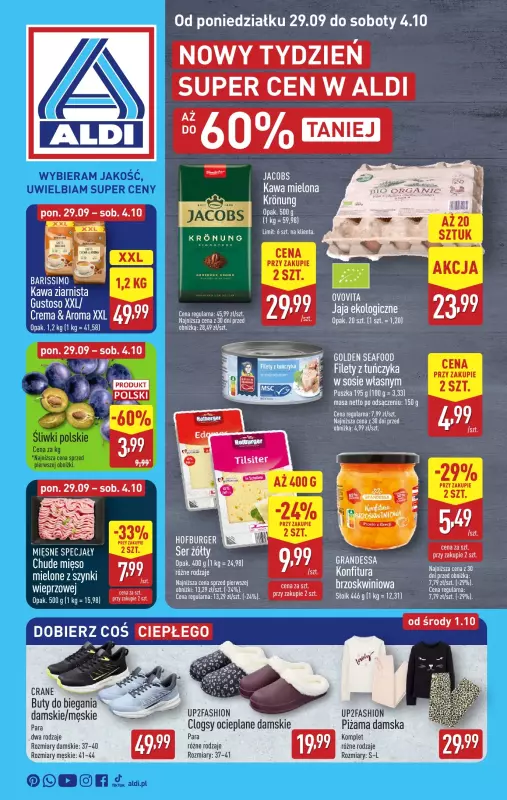 Aldi - gazetka promocyjna Pełny katalog! od niedzieli 28.09 do soboty 04.10