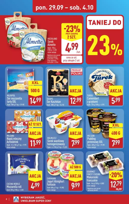 Aldi - gazetka promocyjna Pełny katalog! od niedzieli 28.09 do soboty 04.10 - strona 8