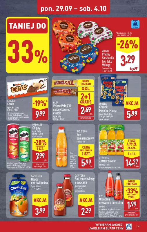 Aldi - gazetka promocyjna Pełny katalog! od niedzieli 28.09 do soboty 04.10 - strona 17
