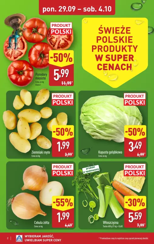 Aldi - gazetka promocyjna Pełny katalog! od niedzieli 28.09 do soboty 04.10 - strona 2