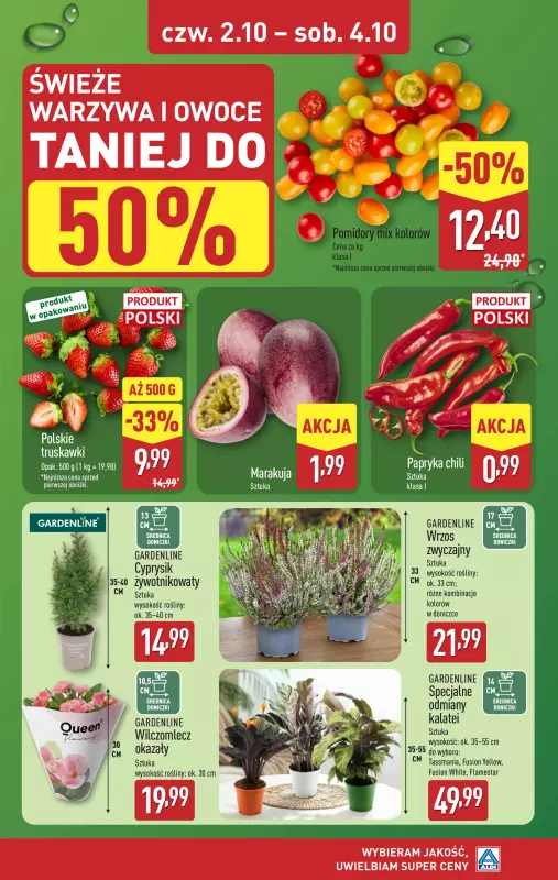 Aldi - gazetka promocyjna Farmer Aldik poleca! od poniedziałku 29.09 do soboty 04.10 - strona 6