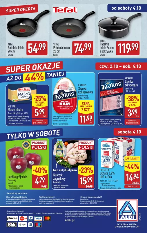 Aldi - gazetka promocyjna Weekend super cen w Aldi! od czwartku 02.10 do soboty 04.10 - strona 12