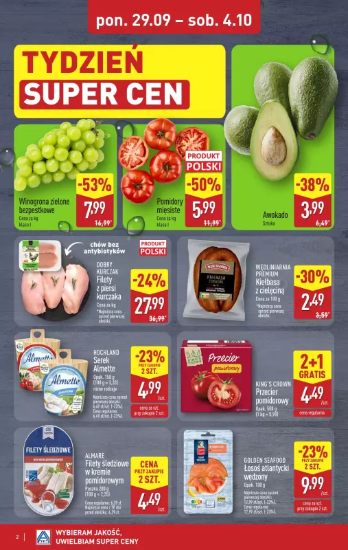 Aldi - gazetka promocyjna Weekend super cen w Aldi! od czwartku 02.10 do soboty 04.10 - strona 2