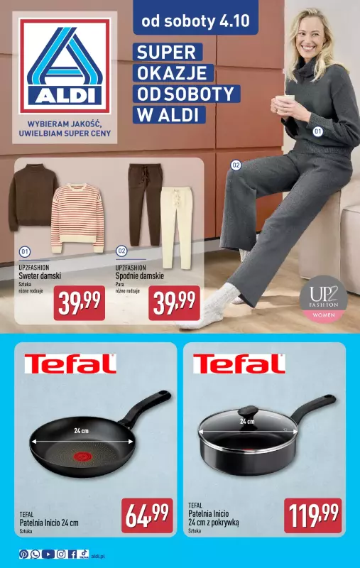 Aldi - gazetka promocyjna Super okazje od soboty! od soboty 04.10 do soboty 04.10