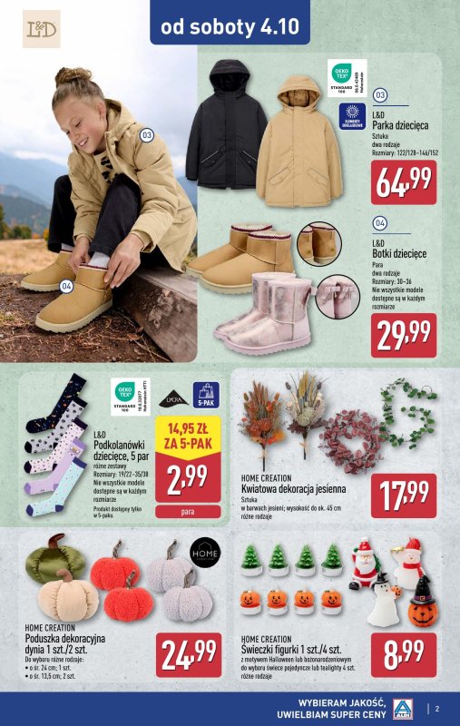 Aldi - gazetka promocyjna Super okazje od soboty! od soboty 04.10 do piątku 10.10 - strona 5