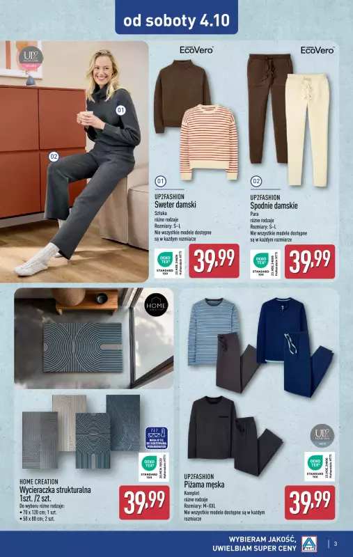 Aldi - gazetka promocyjna Super okazje od soboty! od soboty 04.10 do piątku 10.10 - strona 3