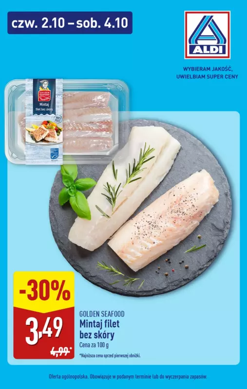 Aldi - gazetka promocyjna Weekend super cen w Aldi! od czwartku 02.10 do soboty 04.10 - strona 4