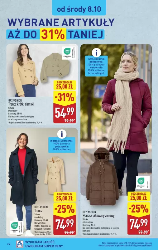 Aldi - gazetka promocyjna Pełny katalog! od poniedziałku 06.10 do soboty 11.10 - strona 24