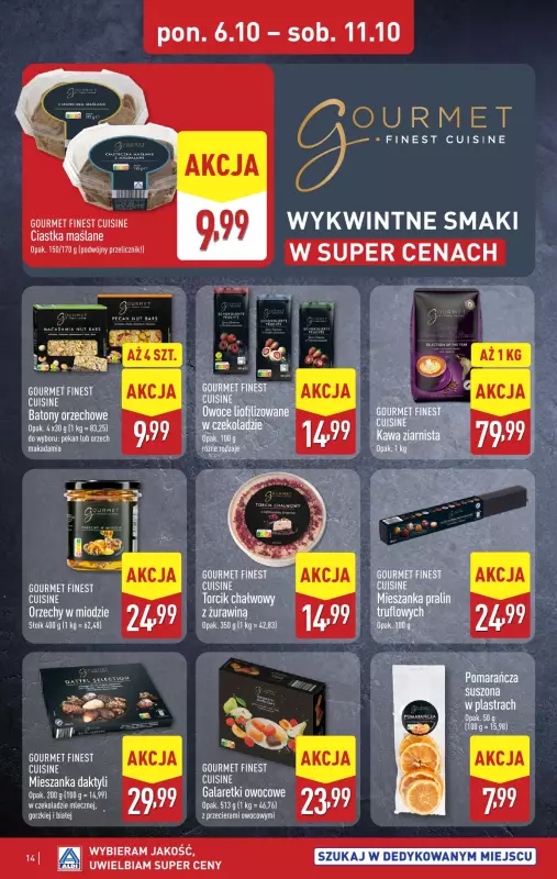Aldi - gazetka promocyjna Pełny katalog! od poniedziałku 06.10 do soboty 11.10 - strona 14