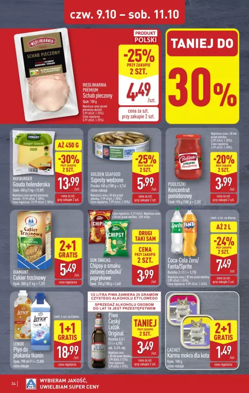 Aldi - gazetka promocyjna Pełny katalog! od poniedziałku 06.10 do soboty 11.10 - strona 34