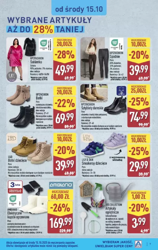 Aldi - gazetka promocyjna Aldi ma to coś! od poniedziałku 06.10 do soboty 11.10 - strona 7