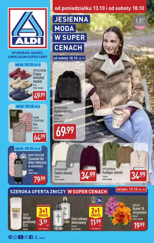 Aldi - gazetka promocyjna Aldi ma to coś! od poniedziałku 06.10 do soboty 11.10