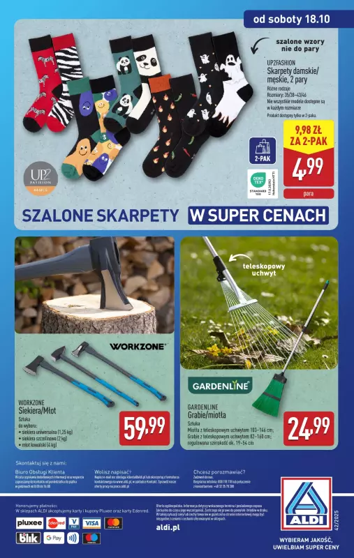 Aldi - gazetka promocyjna Aldi ma to coś! od poniedziałku 06.10 do soboty 11.10 - strona 19