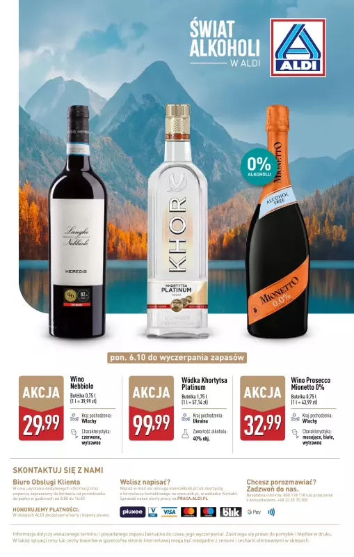 Aldi - gazetka promocyjna Gazetka alkoholowa od wtorku 07.10 do piątku 31.10 - strona 27