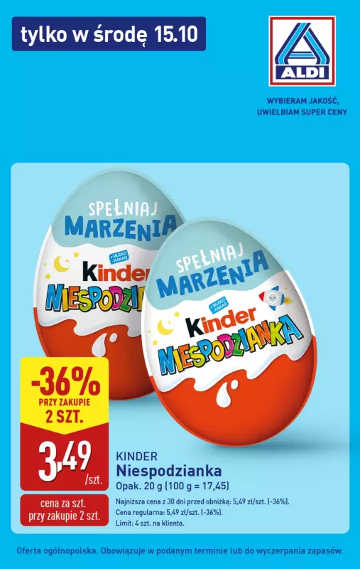 Aldi - gazetka promocyjna Tylko w środę!   - strona 2