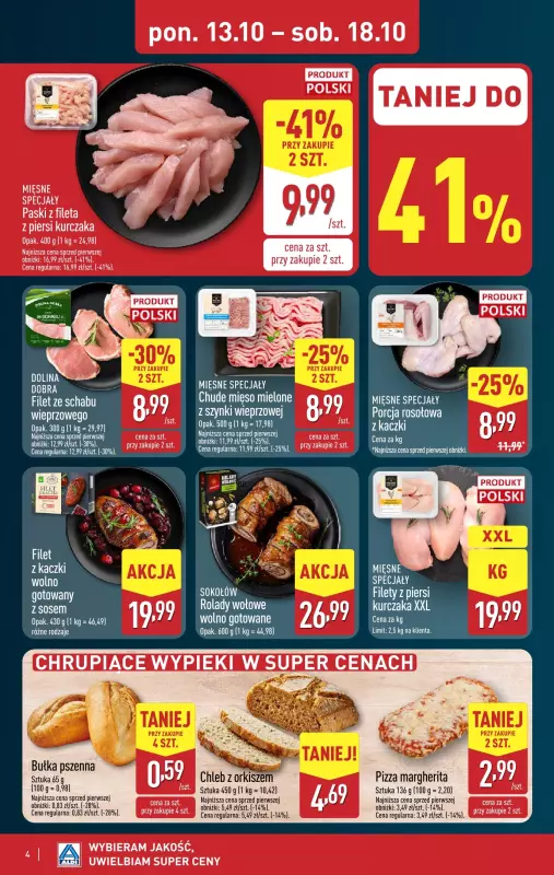 Aldi - gazetka promocyjna Pełny katalog! od poniedziałku 13.10 do soboty 18.10 - strona 4
