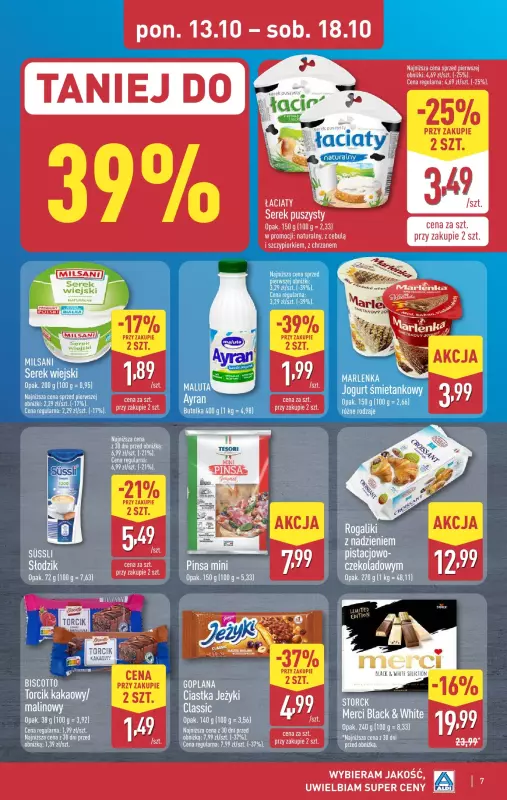Aldi - gazetka promocyjna Pełny katalog! od poniedziałku 13.10 do soboty 18.10 - strona 7
