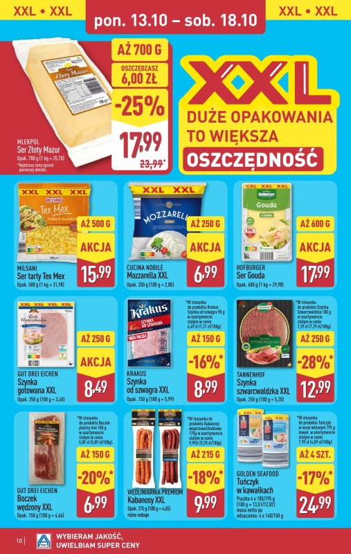 Aldi - gazetka promocyjna Pełny katalog! od poniedziałku 13.10 do soboty 18.10 - strona 10
