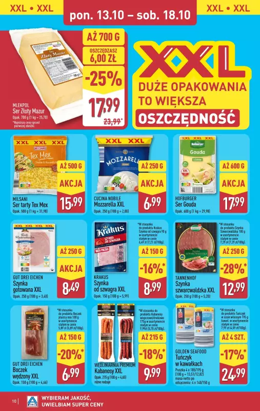 Aldi - gazetka promocyjna Pełny katalog! od poniedziałku 13.10 do soboty 18.10 - strona 10