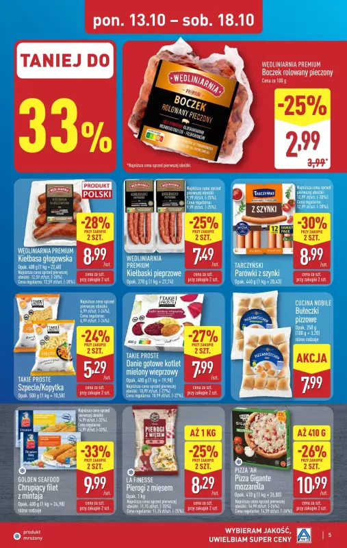 Aldi - gazetka promocyjna Pełny katalog! od poniedziałku 13.10 do soboty 18.10 - strona 5