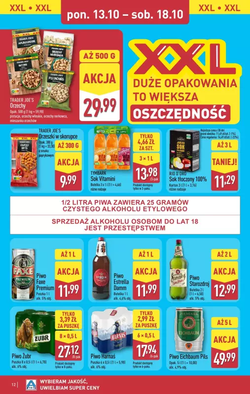 Aldi - gazetka promocyjna Pełny katalog! od poniedziałku 13.10 do soboty 18.10 - strona 12