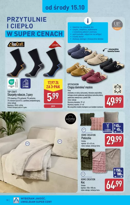 Aldi - gazetka promocyjna Pełny katalog! od poniedziałku 13.10 do soboty 18.10 - strona 18