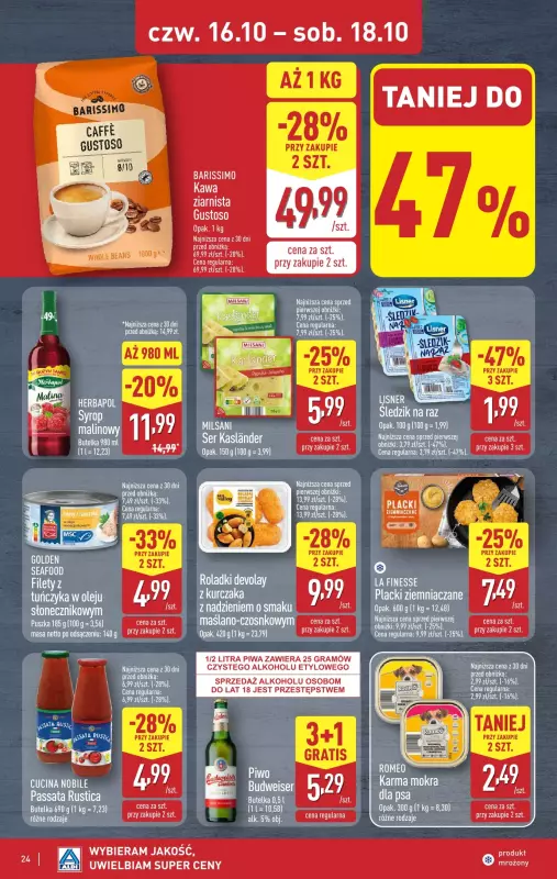 Aldi - gazetka promocyjna Pełny katalog! od poniedziałku 13.10 do soboty 18.10 - strona 24