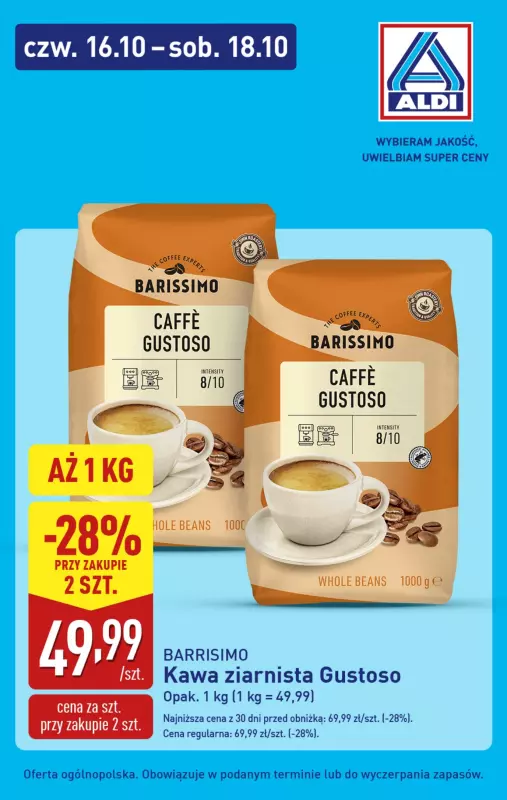 Aldi - gazetka promocyjna Super ceny Aldi!  