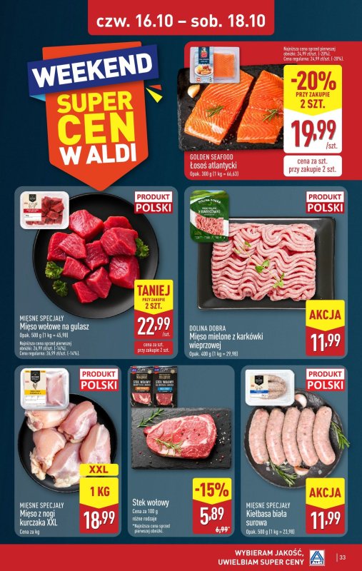 Aldi - gazetka promocyjna Pełny katalog! od poniedziałku 13.10 do soboty 18.10 - strona 33
