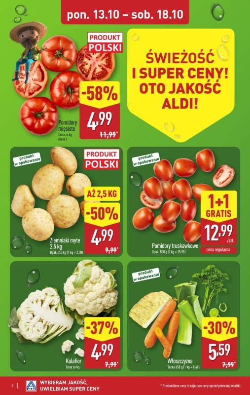 Aldi - gazetka promocyjna Pełny katalog! od poniedziałku 13.10 do soboty 18.10 - strona 2