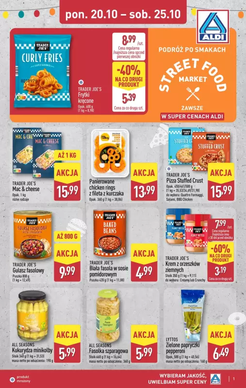 Aldi - gazetka promocyjna Podróż po smakach z Aldi!  