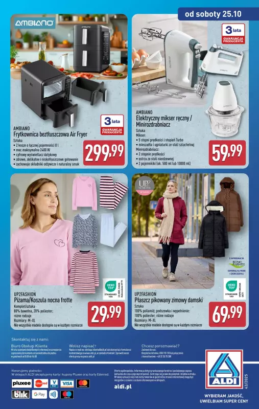 Aldi - gazetka promocyjna Aldi ma to coś! od środy 22.10 do soboty 25.10 - strona 15