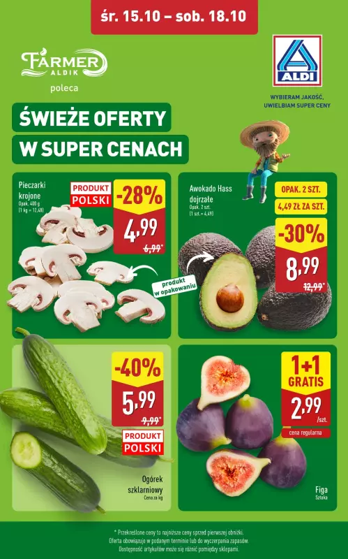 Aldi - gazetka promocyjna Świeże oferty w super cenach!  