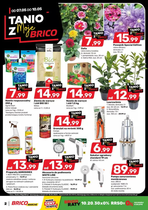 Bricomarche - gazetka promocyjna Gazetka od środy 07.05 do soboty 17.05 - strona 2