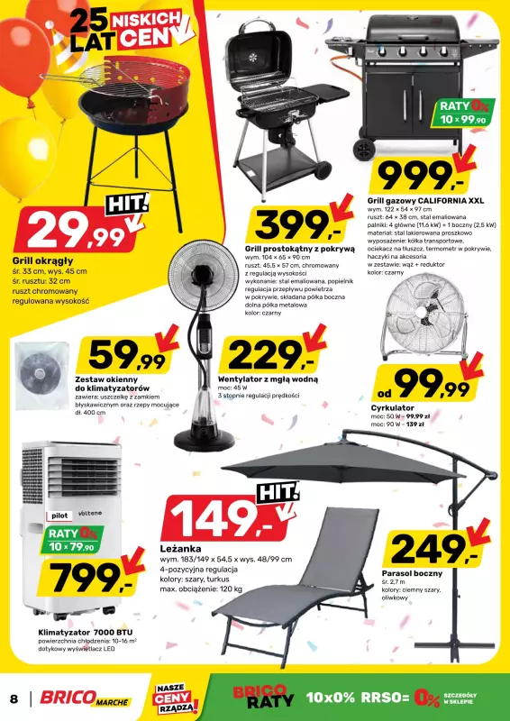 Bricomarche - gazetka promocyjna Gazetka od środy 21.05 do soboty 31.05 - strona 8